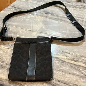 Vintage Coach crossbody bag.